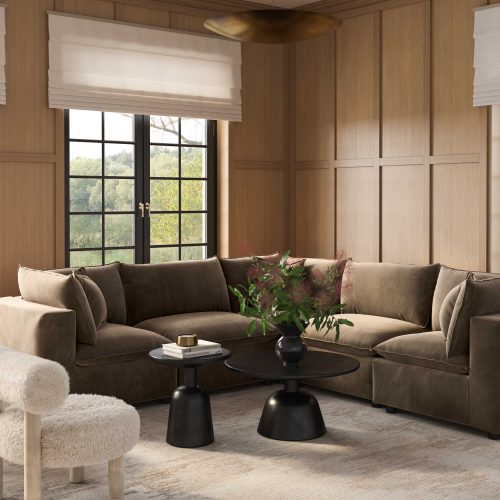 Cali modular brown render4 modular L sectional